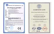 Certificates