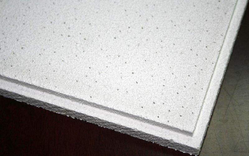 Mineral ceiling tiles
